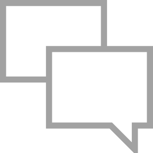 Square dialogue box icon