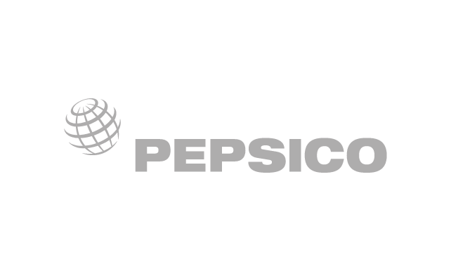 A black and white image of the logo for pepsico.